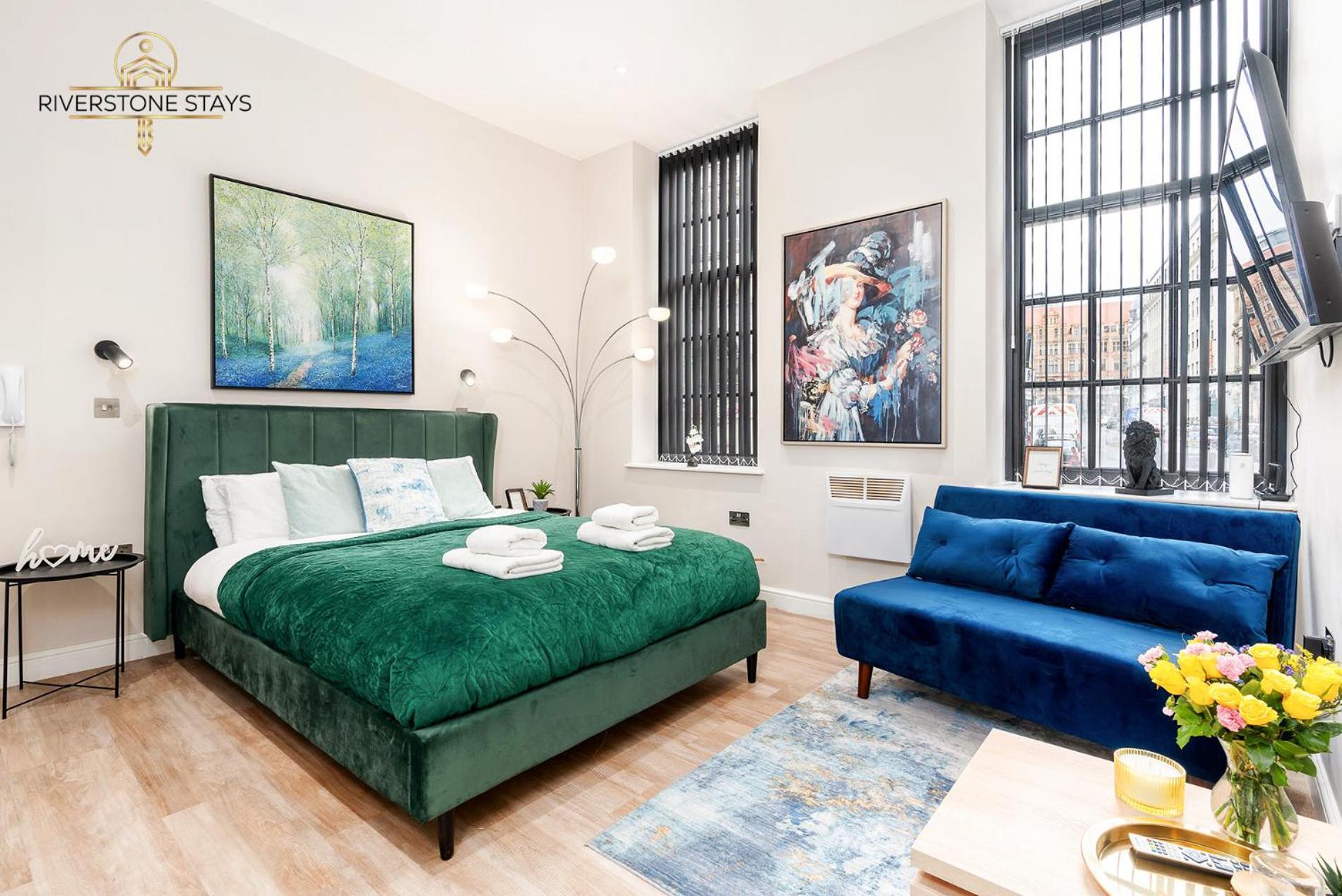 Beautiful Apartment & Central Location & King Size Bed ลีดส์ ภายนอก รูปภาพ